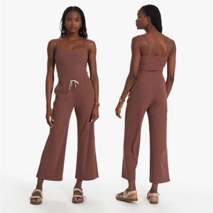 Vuori Brown Jumpsuit
